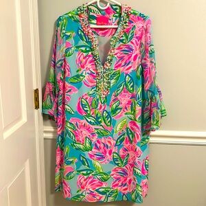 Lilly Pulitzer Embellished Shift Dress